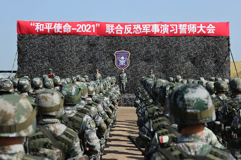 «Бейбітшілік миссиясы-2021» бірлескен әскери жаттығуына қытай әскерлері қатысады