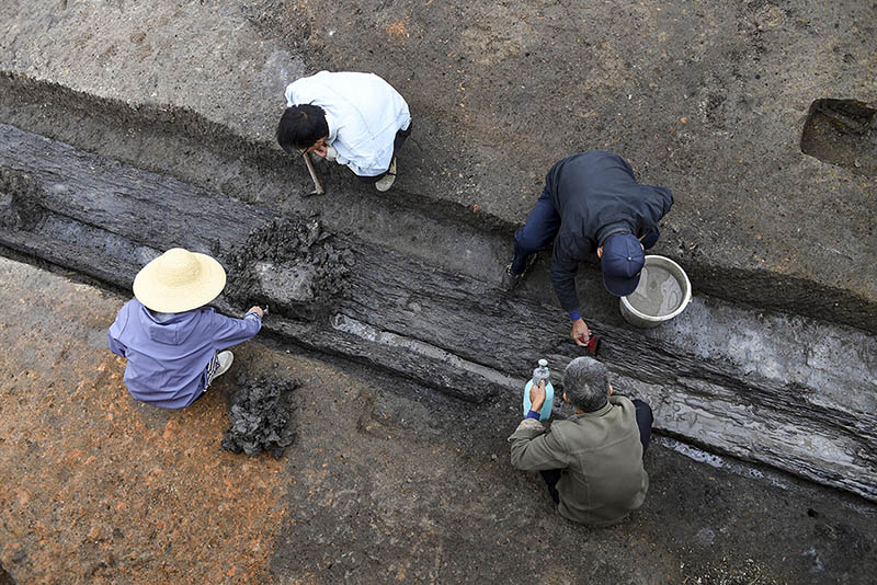 Хунаньның Цзи Цзяочэн байырғы жұртының археологиясы тарихқа дейінгі толық ағаш құрылыс негізін ашты