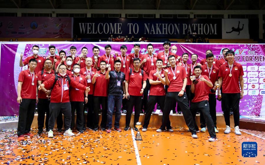 Волейболдан 2022 жылғы ерлер арасындағы Азия кубогында Қытай құрамасы чемпион атанды
