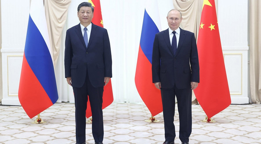 Си Цзиньпин Ресей Президенті Владимир Путинмен кездесті