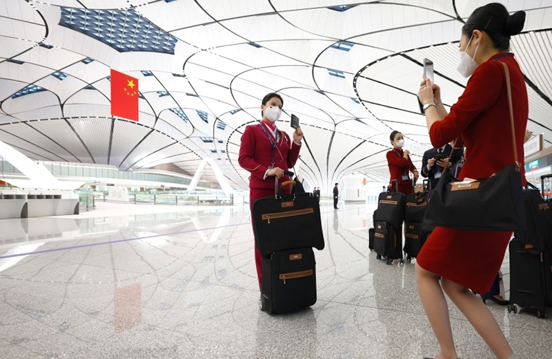 Бейжің Дасин әуежайы: халқаралық және Сянган, Аомэнь, Тайвань бағытындағы рейстер қайта іске қосылды