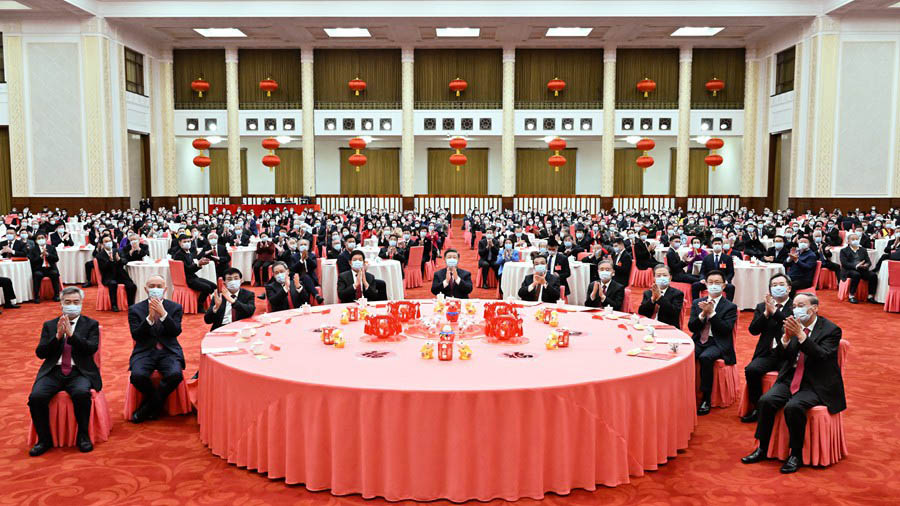 Қытай Коммунистік партиясының Орталық Комитеті мен Мемлекеттік кеңес көктем фестиваліне байланысты отырыс өткізді