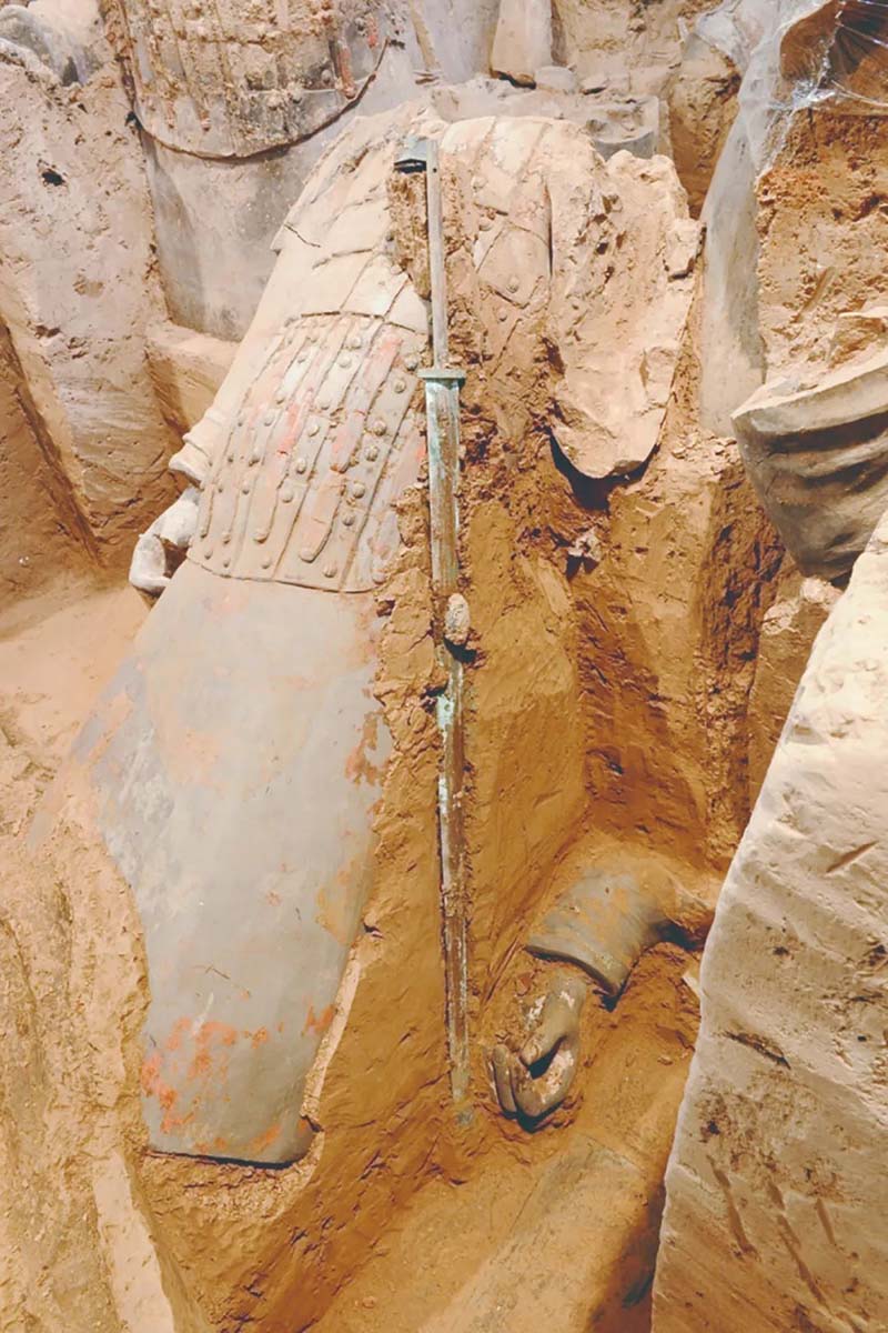 Цинь Шихуан қабіріндегі атты әскерлер жасағы жұртында маңызды археологиялық нәтижелерге қол жеткізілді