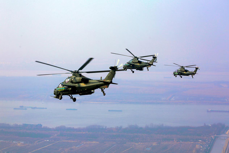 72-ші армияның мәлім құрлық-әуе бригадасы нақты жауынгерлік ұшу дайындығынан өтті