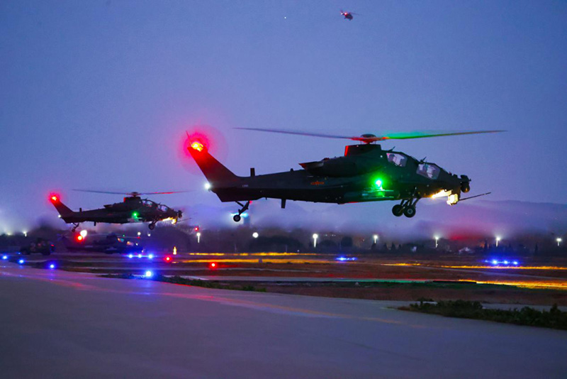 72-ші армияның мәлім құрлық-әуе бригадасы нақты жауынгерлік ұшу дайындығынан өтті