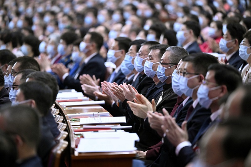 Бейжіңде Қытай халықтық саяси консультативтік кеңесі 14-інші мемлекеттік комитетінің бірінші сессиясы шымылдығын ашты