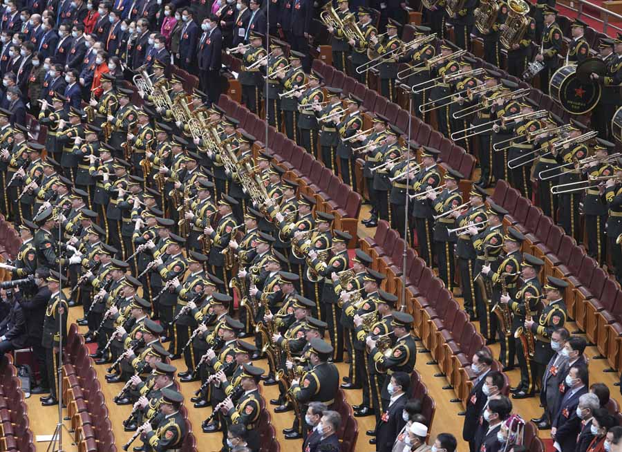 14-інші мемлекеттік Халық Құрылтайының бірінші сессиясы Бейжіңде ашылды