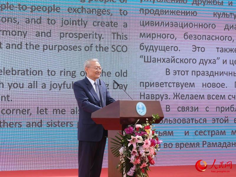 Іс-шарада Шанхай Ынтымақтастық Ұйымының Бас хатшысы Чжан Мин сөз сөйледі