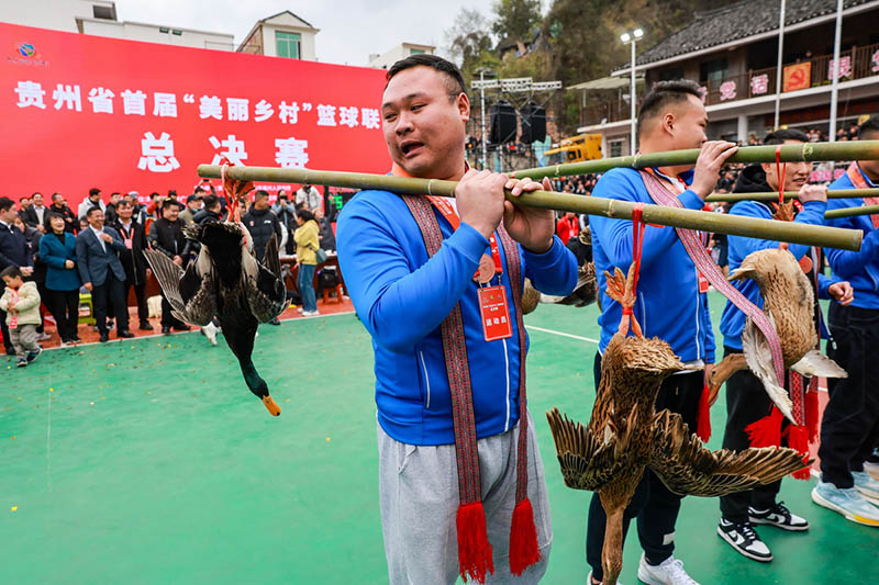 Ауылдық баскетбол лигасы Қытайдағы интернет желісінде танымал болды