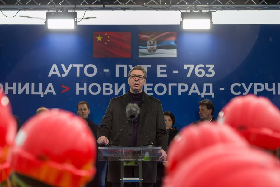 Қытайлық кәсіпорын салған Сербиядағы жол трафик үшін ашылды