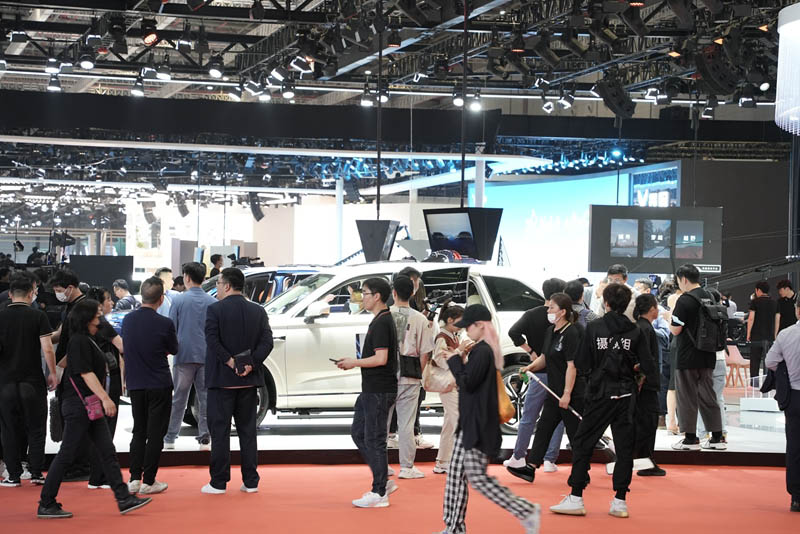 2023 жылғы 20-сыншы Шанхай халықаралық автомобиль өнеркәсібі көрмесі ашылды