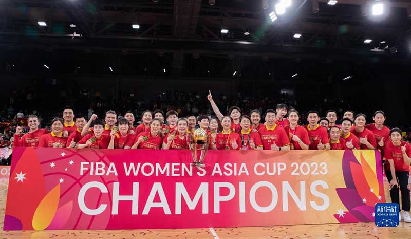 Әйелдер арасындағы баскетболдан Азия кубогінде Қытай құрамасы чемпион атанды