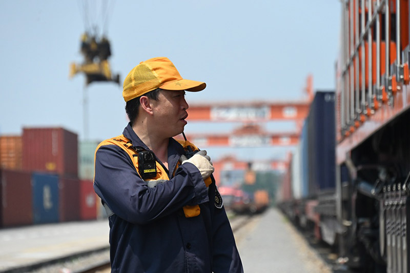 Қытай-Еуропа пойызы (Хэнань) он жылдан бері 670 000 TEU жіберді