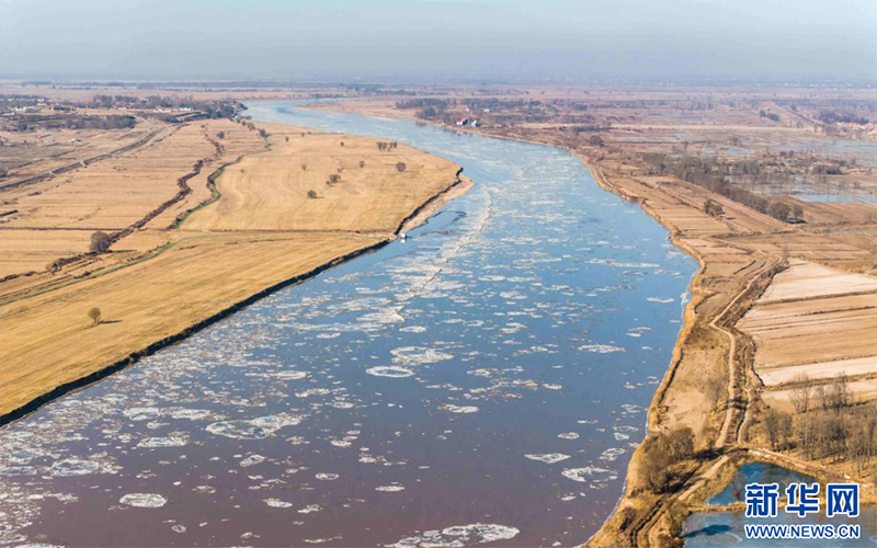 Хуанхэ өзенінің Ішкі Моңғұл бөлігінде сең жүрді