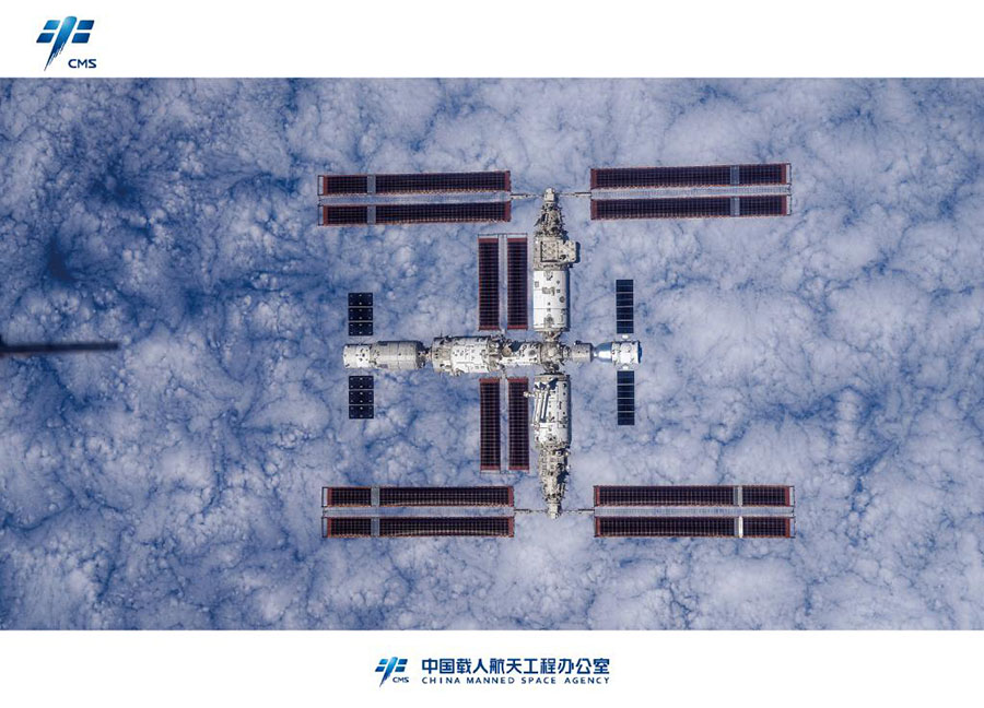 Қытайдың ғарыш станциясының толық бейнесі алғаш рет жоғары ажыратымдылықта жарияланды