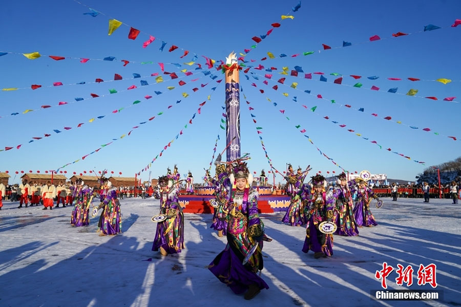 Хэйлунцзян: Цзинбо көлінде 9-шы Халықаралық қысқы балық аулау фестивалі басталды
