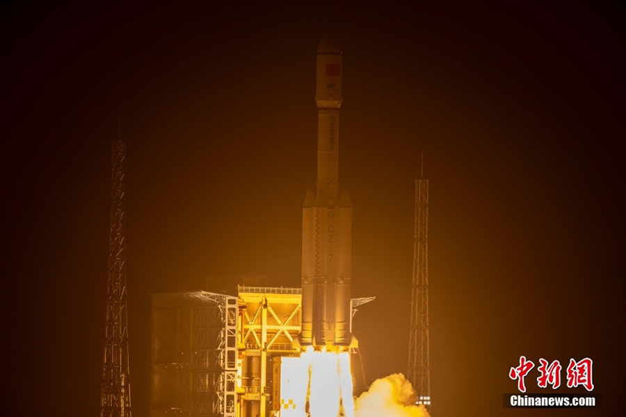 «Тяньчжоу-7» жүк ғарыш кемесі Қытайдың ғарыш станциясымен сәтті түйісті