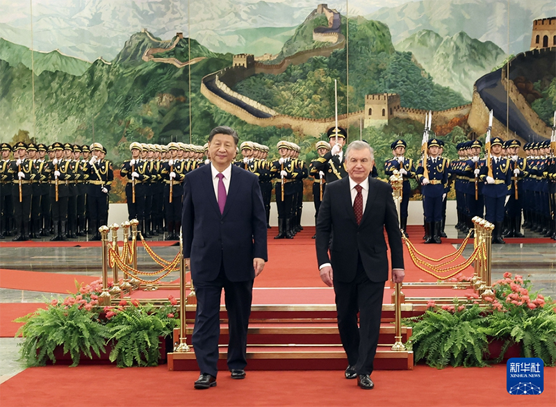 Си Цзиньпин Өзбекстан президенті Ш.Мирзиёевпен келіссөздер жүргізді