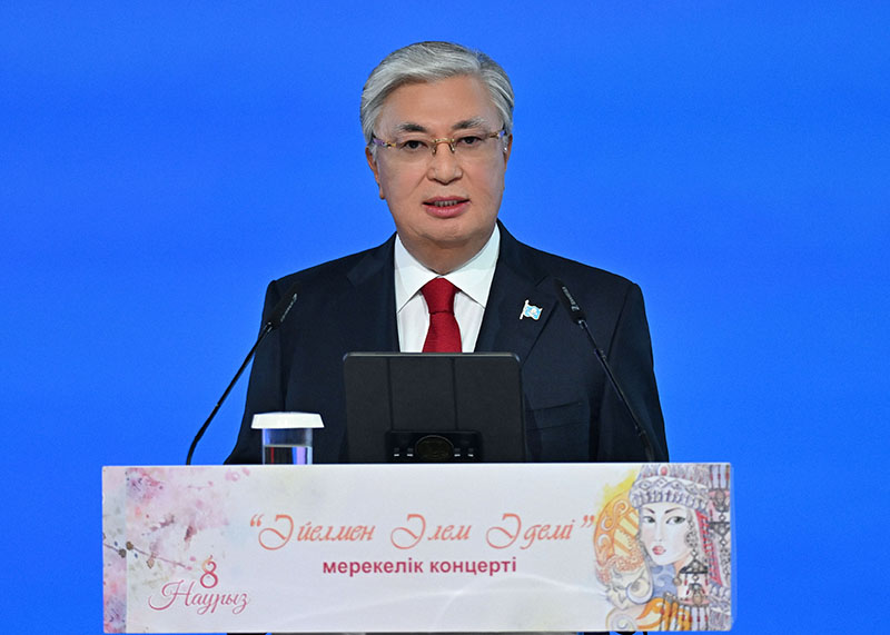 Қасым-Жомарт Тоқаев: Әйелді құрметтей білген қоғам – мәдениетті, өркениетті қоғам