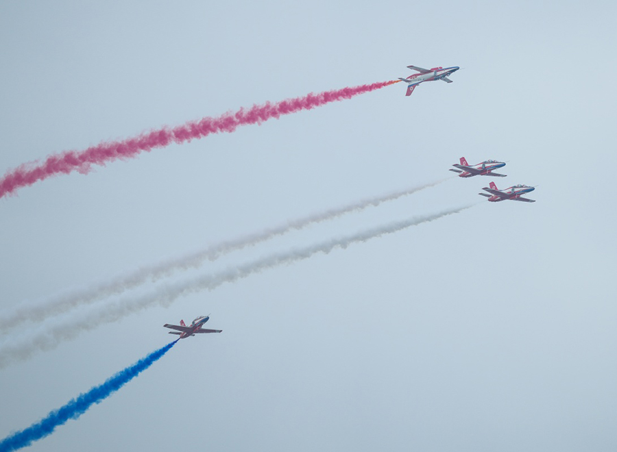 Әуе шоуы Қытай әуе күштерінің 75 жылдығын атап өтті