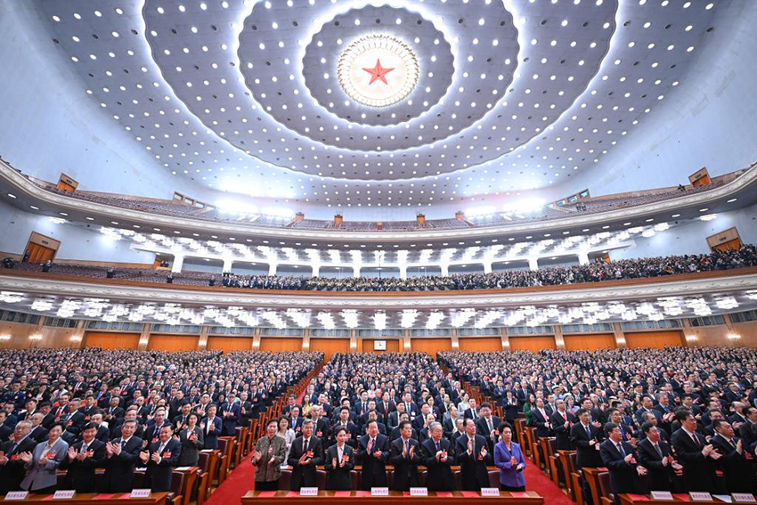 Мемлекеттік XIV Халық құрылтайының үшінші сессиясының жабылу жиналысы өтті