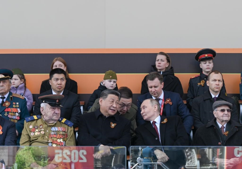 ҚХР Төрағасы Си Цзиньпин Ресейдің Кеңес Одағының Ұлы Отан соғысы жеңісінің 80 жылдығын еске алу мерекесіне қатысты