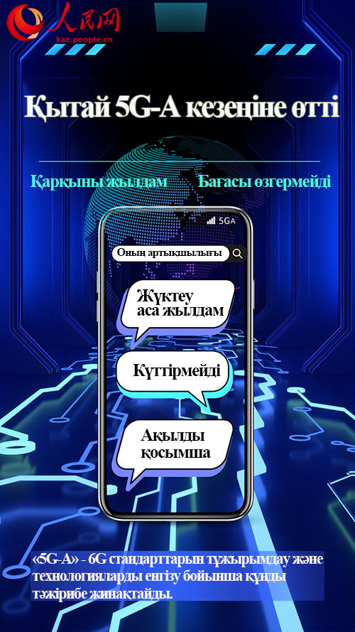 5G-A келіп үлгірді