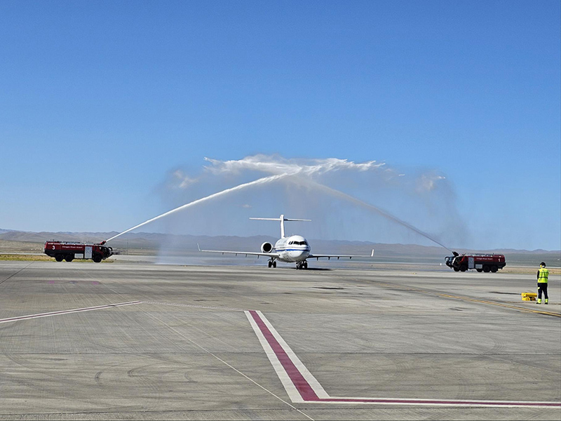 Air China C909 өзінің алғашқы халықаралық сапарын Моңғолиядан бастады