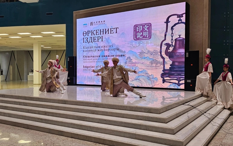 ҚР Ұлттық музейінде Қытайдың ежелгі қолөнер жауһарлары көрмесі ашылды