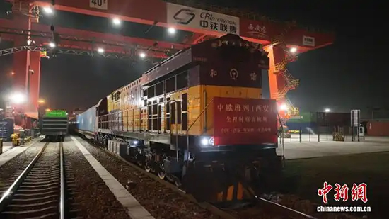 Алғашқы Сиань — Будапешт толық уақыт кестелі Қытай-Еуропа пойызы жолға шықты