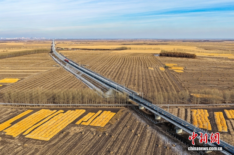 Қытайдың ең солтүстік ендігіндегі Харбин-Ичунь жүрдек теміржолының бүкіл желісі тұтасып болды