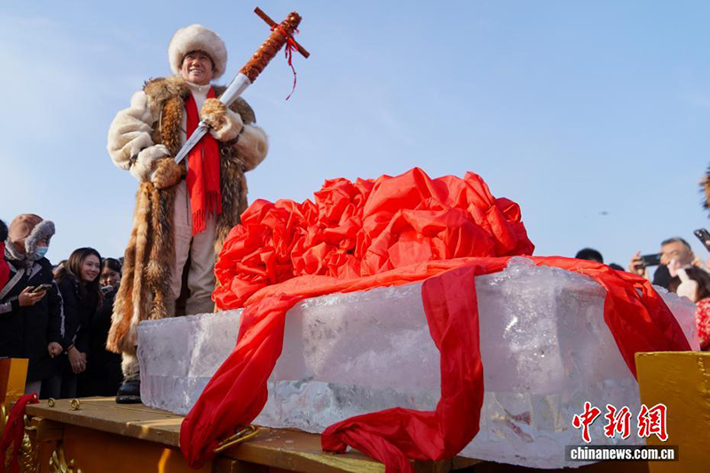 6-ншы Харбин мұз жинау фестивалі басталды