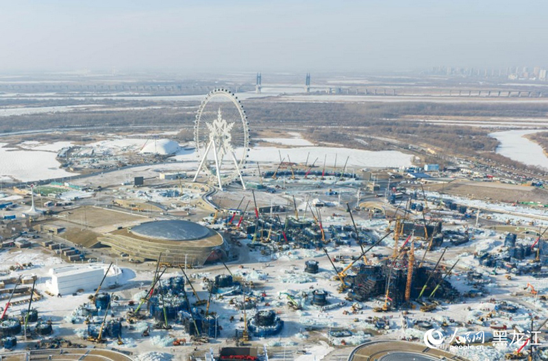 27-інші Харбин қар-мұз әлемі салынып жатыр