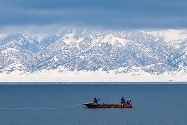 Қыстағы Сайрам көлі