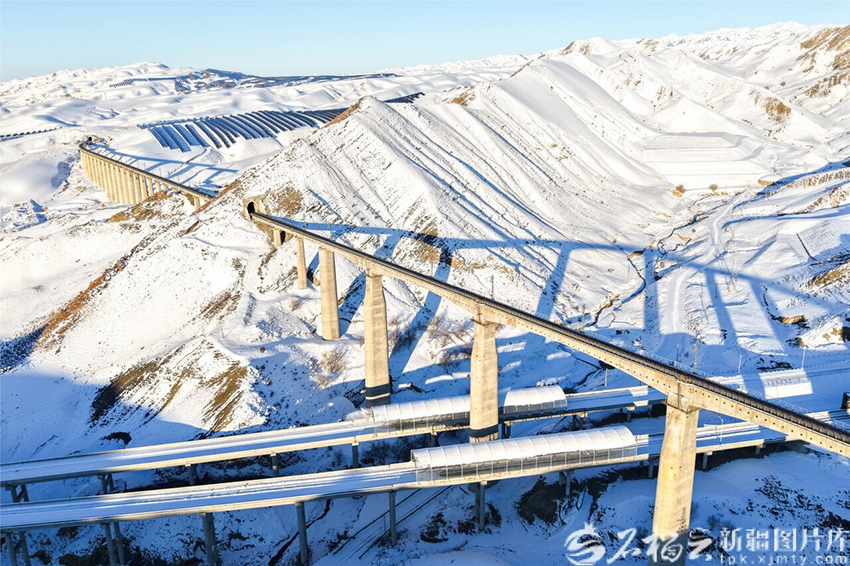 Жың-Іле жоғары жылдамдықты тасжолының негізгі жобасы аяқталды