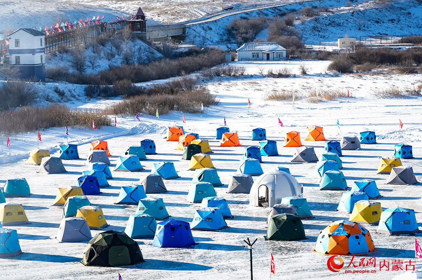 Эргуна, Ішкі Моңғол: минус 30 градус температурада балық аулау