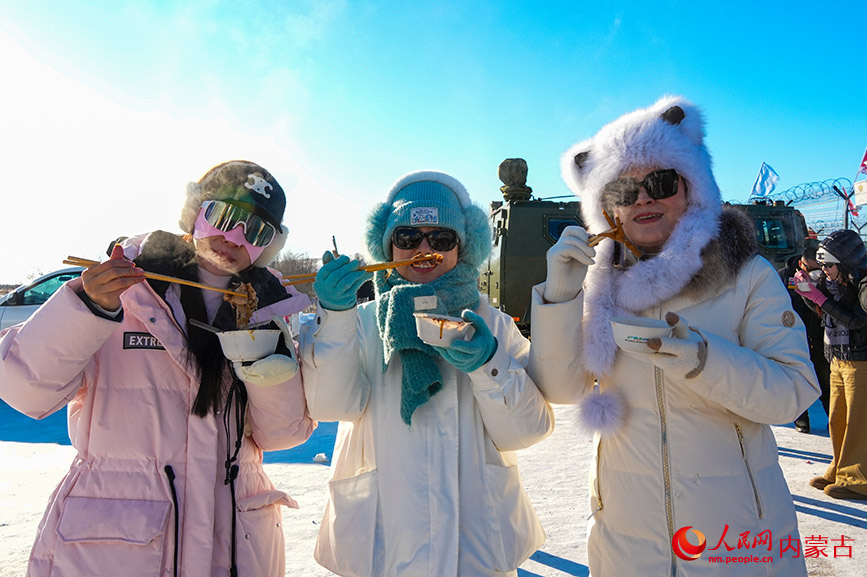 Эргуна, Ішкі Моңғол: минус 30 градус температурада балық аулау