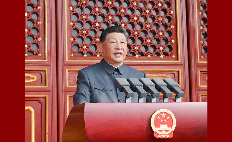 Си Цзиньпин Қытай халқының Жапонға қарсы соғыстағы жеңісі мен Дүниежүзілік антифашистік соғыстағы жеңісінің 80 жылдығына арналған еске алу жиналысында маңызды сөз сөйледі