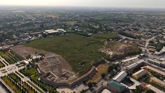 Қытай-Өзбекстан археологтары ежелгі Хиуа қаласының алғашқы қала қабырғаларын тапты