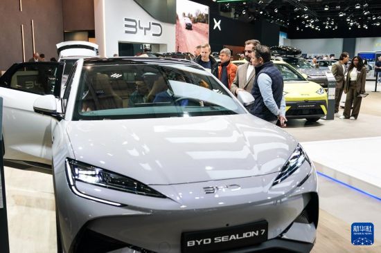 Қытайлық электромобильдер 2026 жылғы Брюссель авто көрмесінде көрсетілді