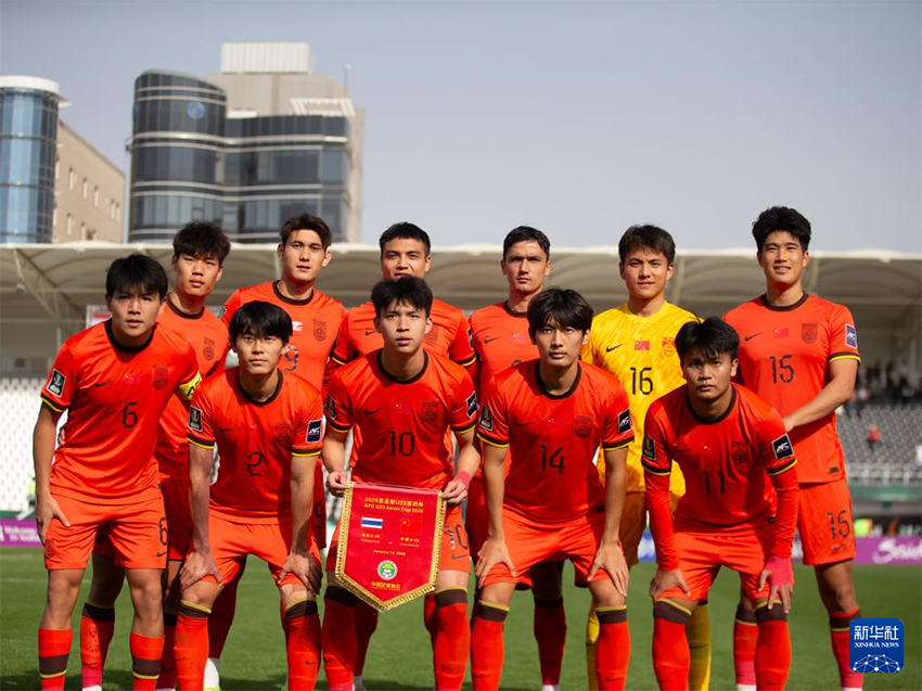 Қытайдың U23 ұлттық футбол құрамасы тарихта алғаш рет Азия кубогінің плей-офф кезеңіне жолдама алды