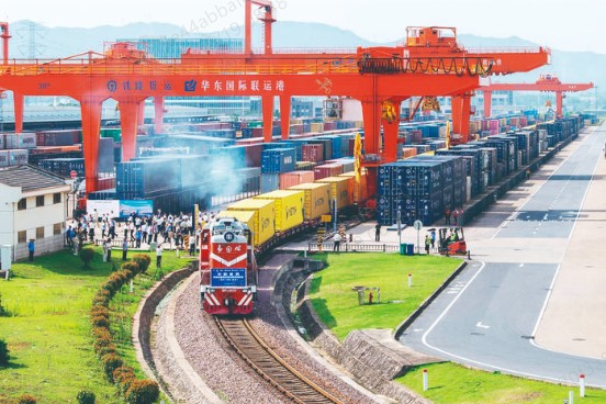 Чжэцзян өлкесі Қытай-Еуропа пойызының 15 000-нан астамын жолға салды