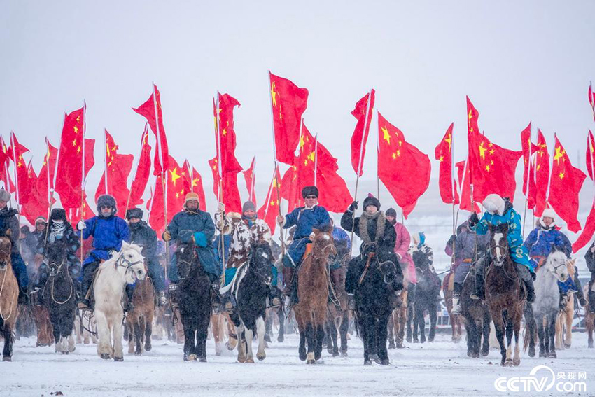 Шилин-Гол, Ішкі Моңғұл: Қыстың көркін қыздырған ат ойындары