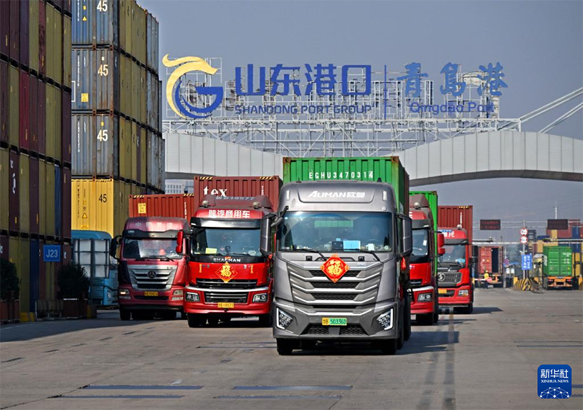 Шаньдунның Циндао порты: Жылқы жылындағы Көктем мерекесінің «Толық ат күші»