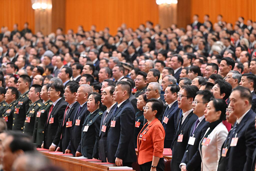 Мемлекеттік XIV Халық құрылтайының төртінші сессиясының жабылу жиналысы өтті