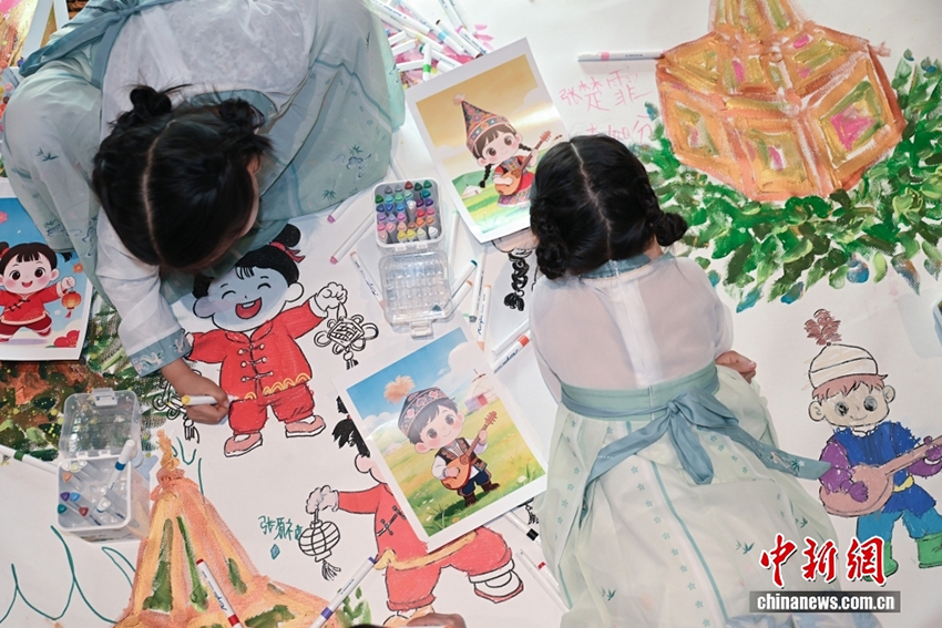 Наурызнама: Қытай мен Қазақстан балалары достықты бірге бейнеледі