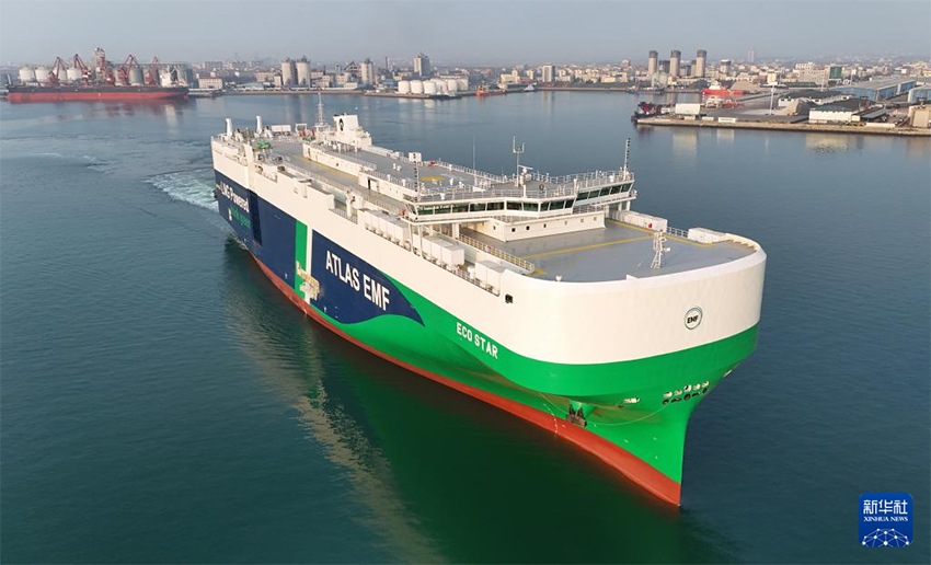 Шаньдун Лункоу: 7000 орындық қос отындық автокөлік тасымалдаушы кеме іске қосылды