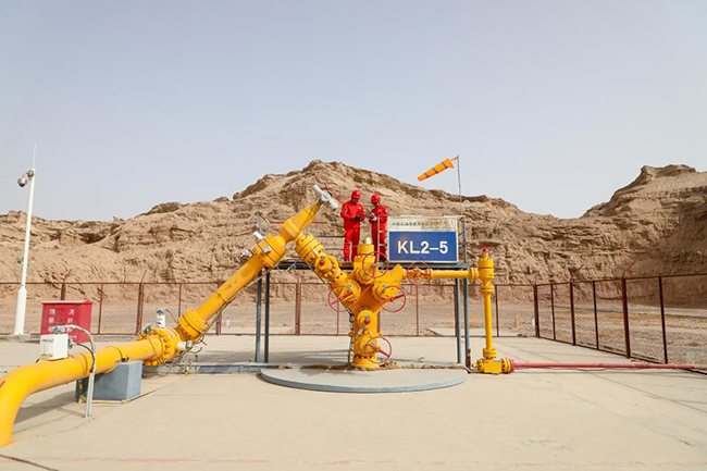 «KL-2» газ кен орны «он миллиард текше метрлік» жаңа жоғары өнімді ұңғымамен толықты