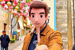 Қытайдың қамырдан жасалған мүсіні Испандық жігітті он сегізіне оралтты