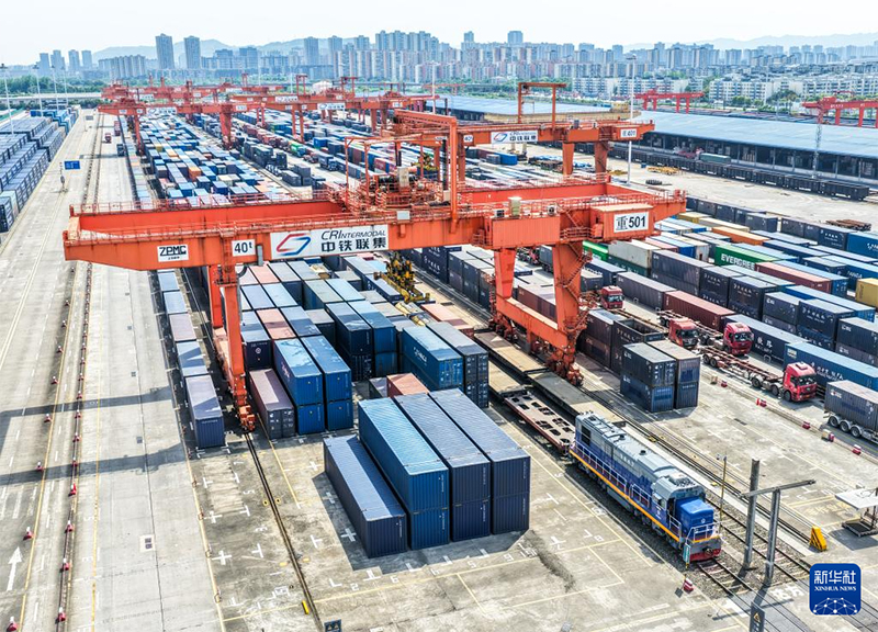 Қытай-Еуропа（Чунцин）теміржол экспресі бірінші тоқсандағы жүк көлемін сәйкес мезгілмен салыстырғанда 25%-дан астамға арттырды